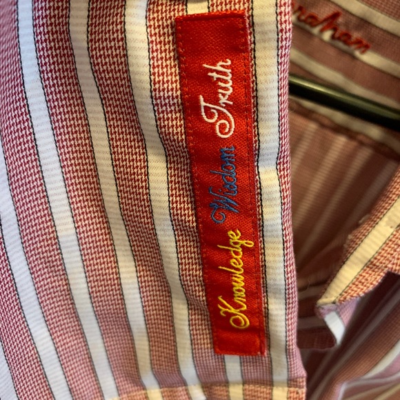 Robert Graham Large Striped Button Down Shirt - Picture 6 of 8